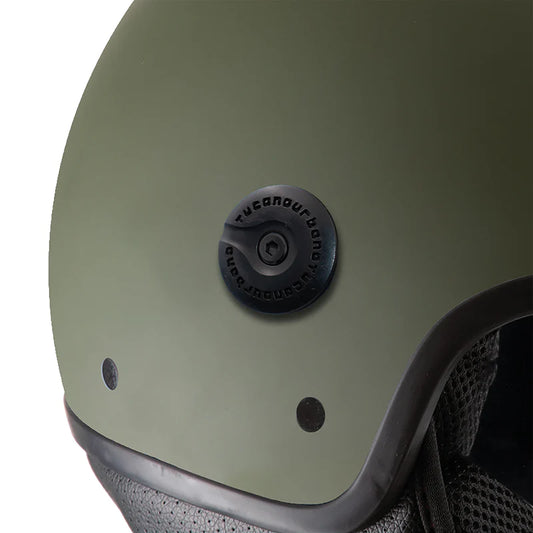 Casco moto Tucano Urbano EL'METTIN 6.0 VERDE OPACO