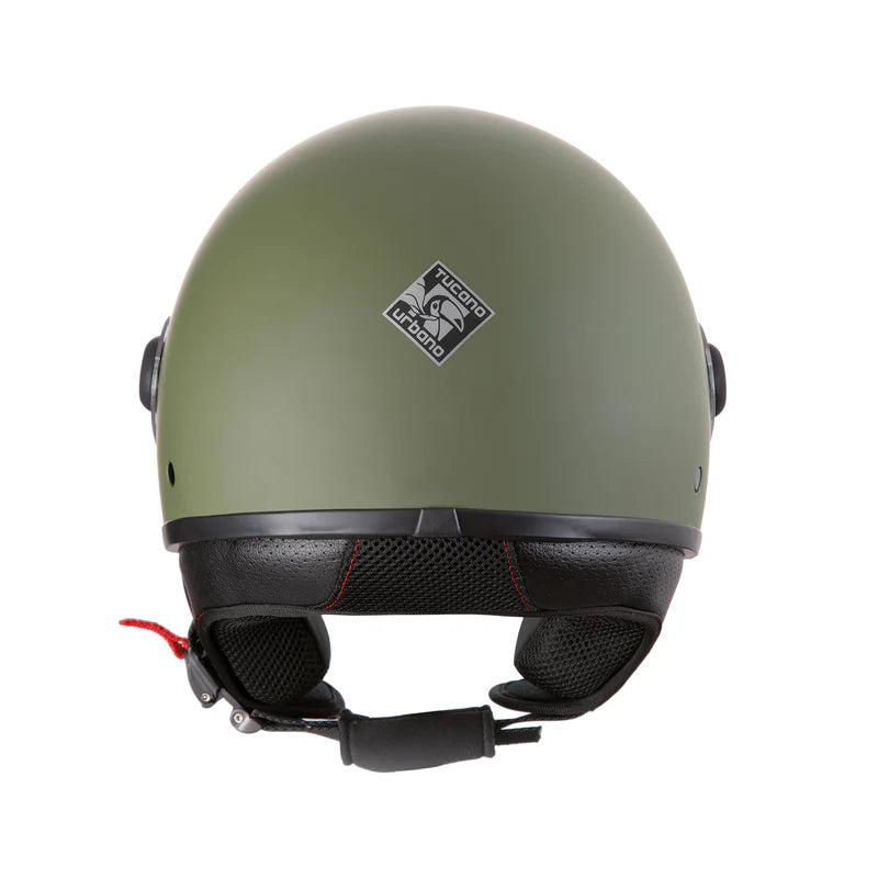 Casco moto Tucano Urbano EL'METTIN 6.0 VERDE OPACO