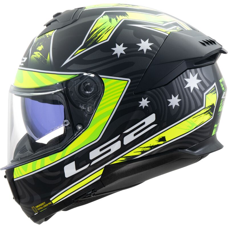 Casco moto LS2 STREAM 2 GALDAM MATT