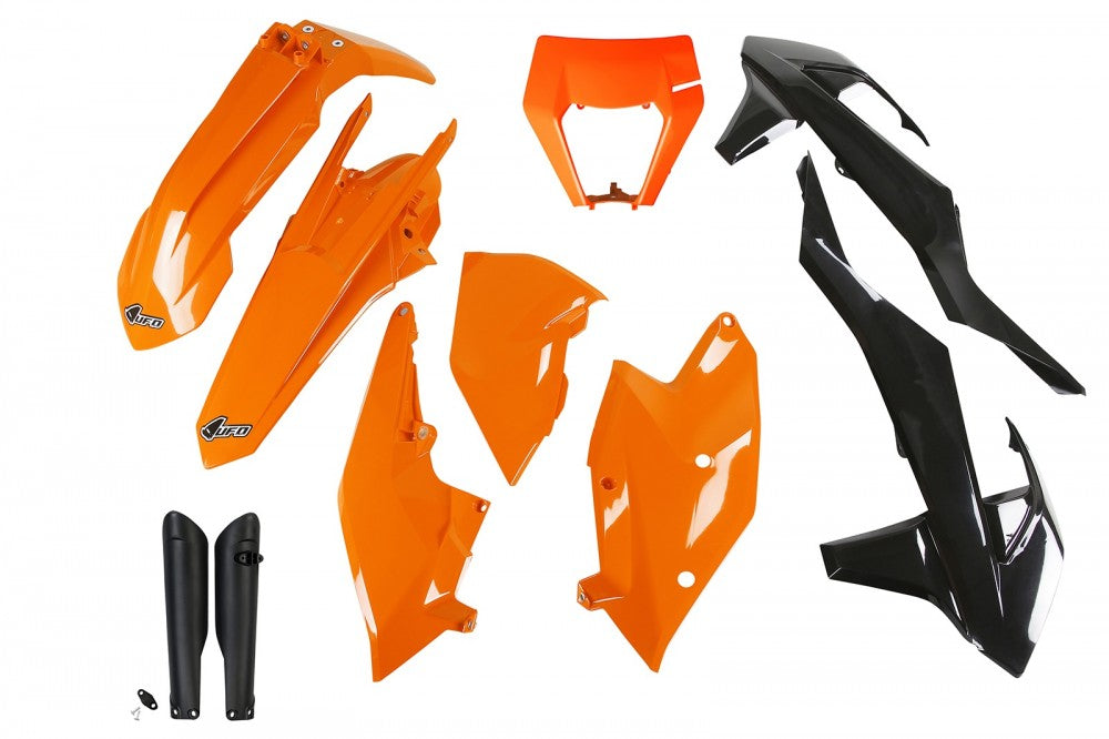Kit plastiche ufo completo ktm KTM 17-19 arancio nero