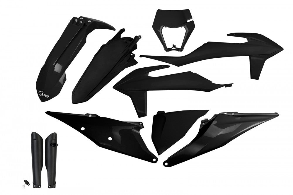 Kit plastiche completo UFO ktm Exc-f Exc 20-23 tutto nero