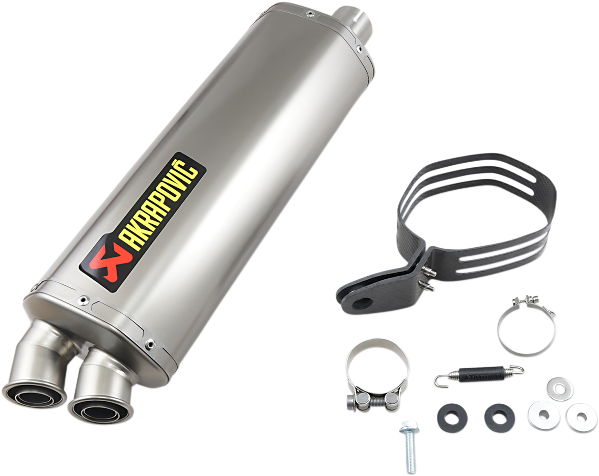 Akrapovic Silenziatore Slip On Line Titanium CRF 1000L Africa Twin 16-19 OMOLOGATO