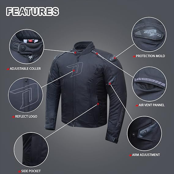 Giubotto moto Degend Tech