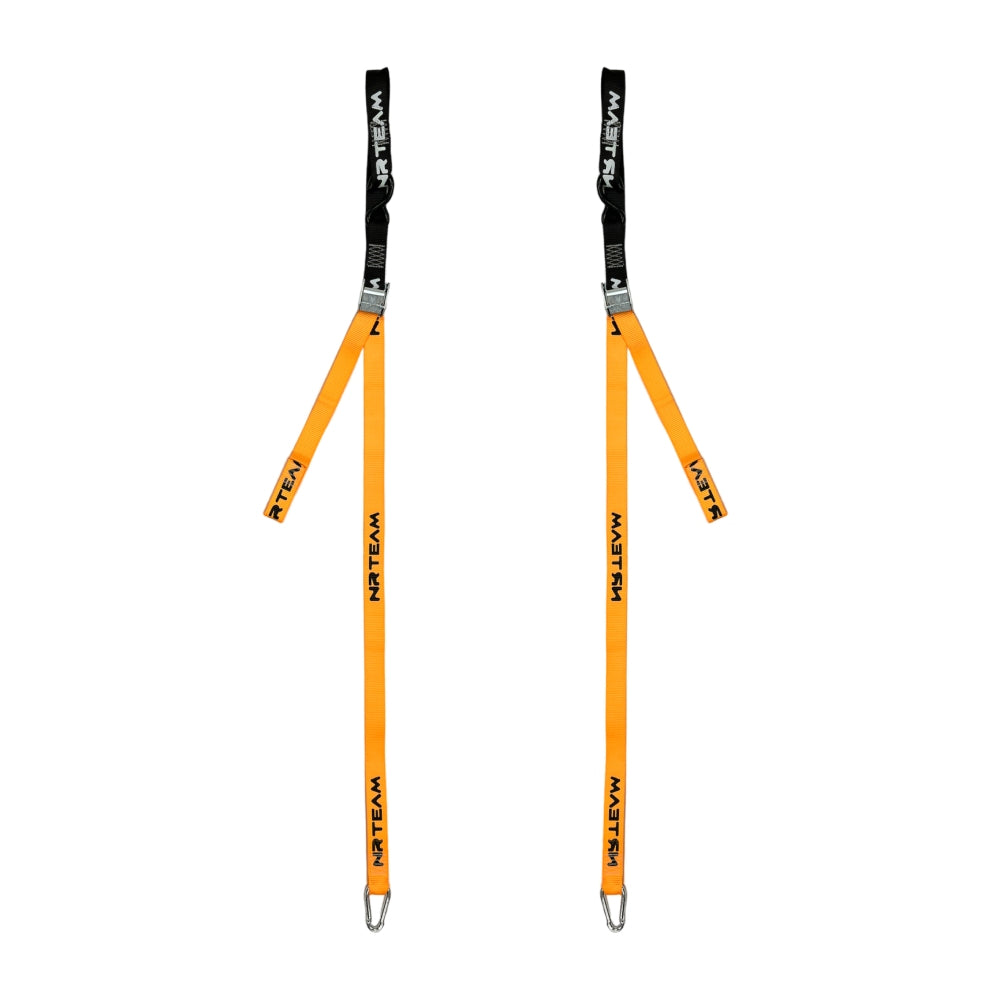 CINGHIE FISSAGGIO MOTO TIE DOWN 38MM arancio