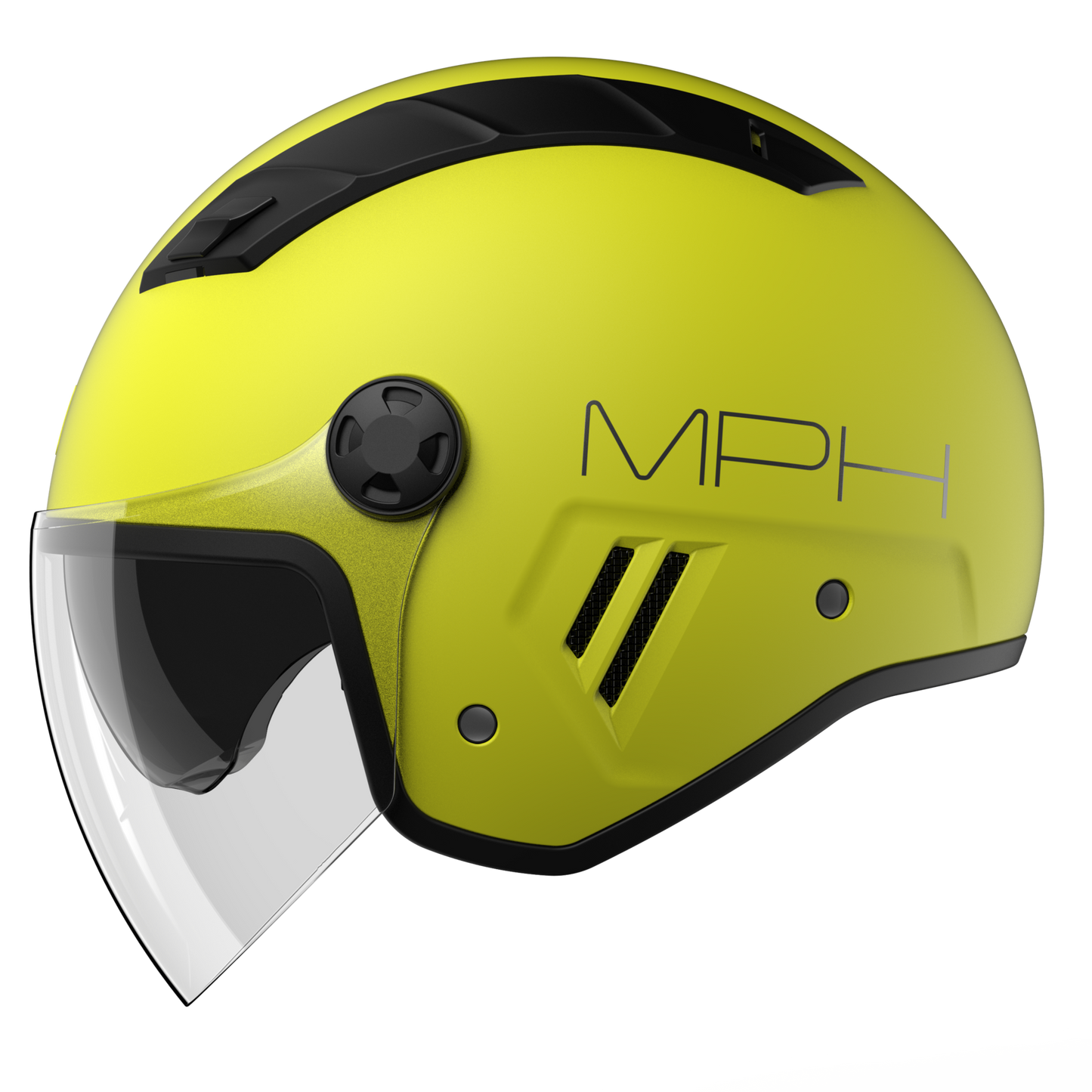 Casco Jet MPH Aire giallo