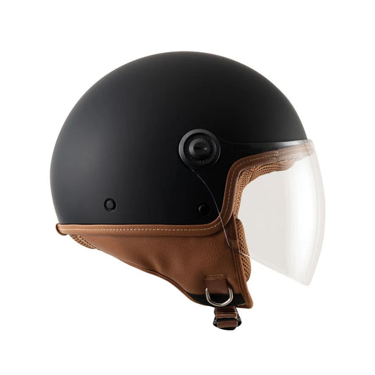 Casco Jet Tucano Urbano EL' JETTIN 6.0 nero marrone