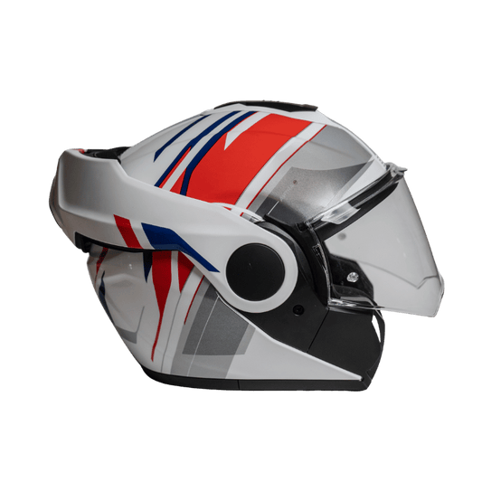 Casco Modulare Reversibile MPH ARTRA Bianco Rosso Blu