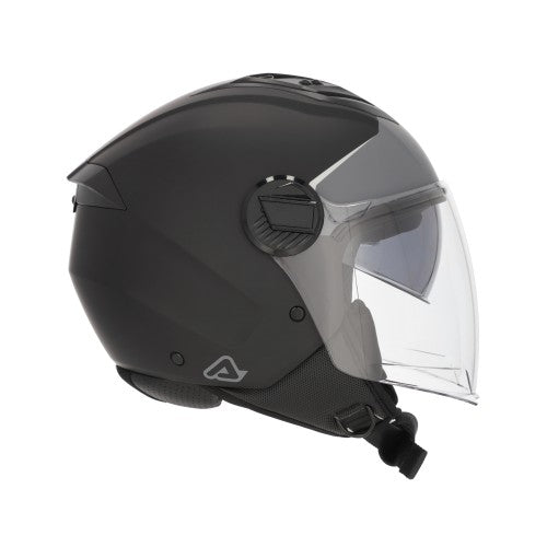 Casco jet Acerbis levante nero opaco