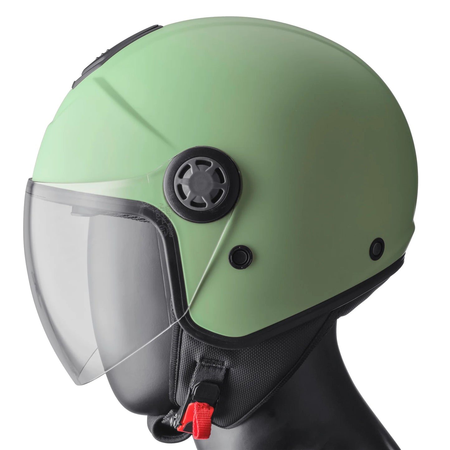 Casco moto Jet GSM gelato PISTACCHIO