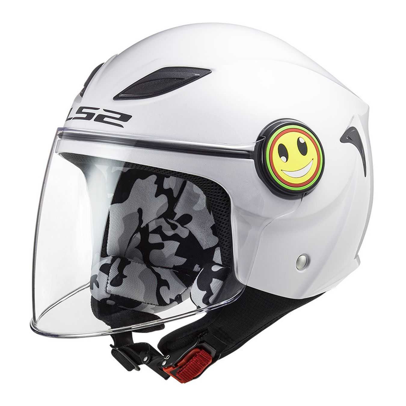 CASCO BAMBINO LS2 FUNNY BIANCO