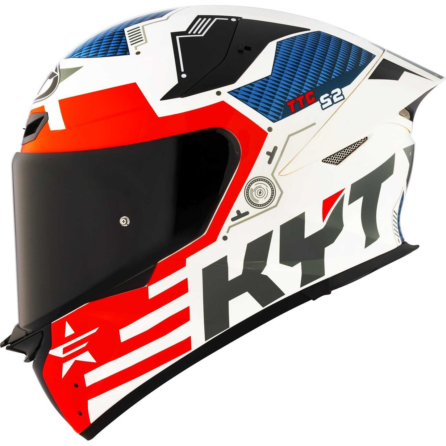 Casco Moto Integrale Kyt TT-REVO FUSELAGE Rosso