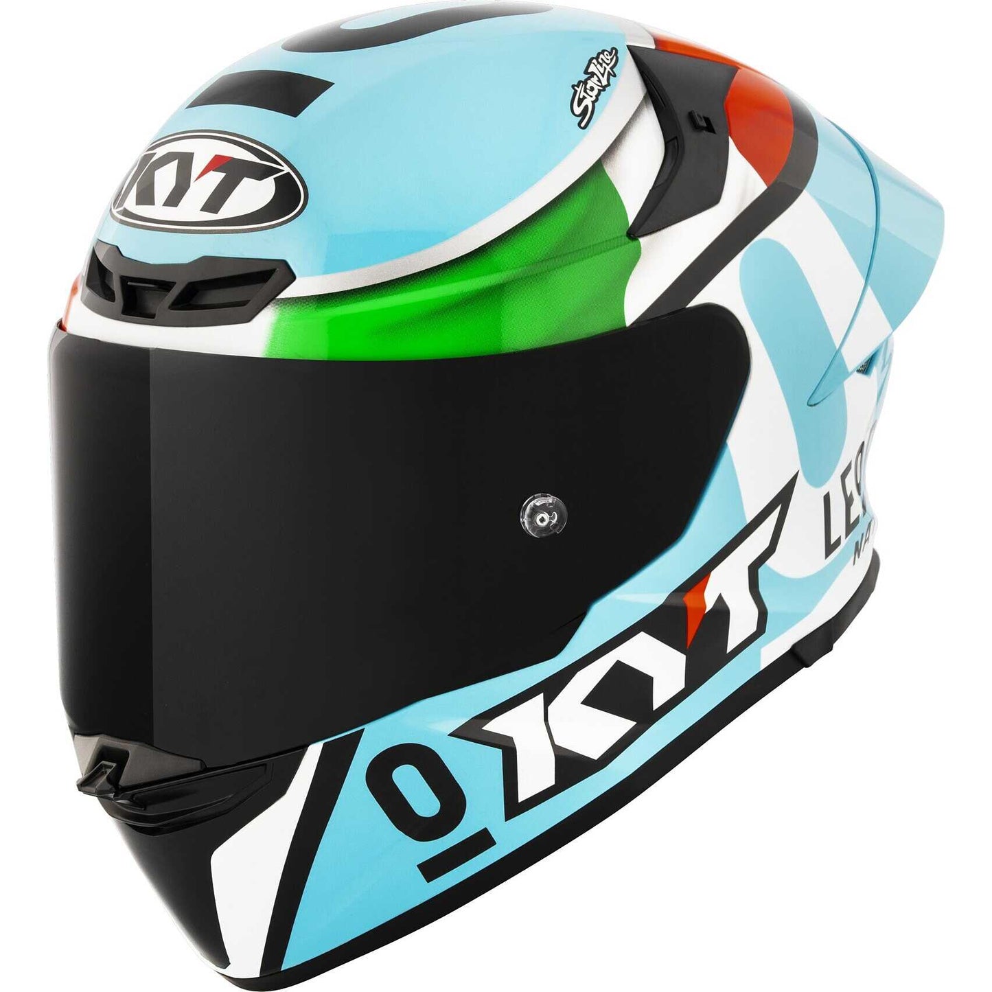 Casco Moto Integrale Kyt TT-REVO LEOPARD REPLICA TRICOLORE