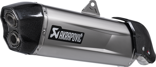 Akrapovic Silenziatore Slip On Omologato In Titanio Aprilia Ref:S-A6SO1-HGJT