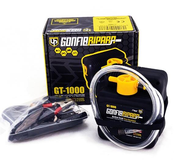 KIT GONFIA E RIPARA UP CON COMPRESSORE