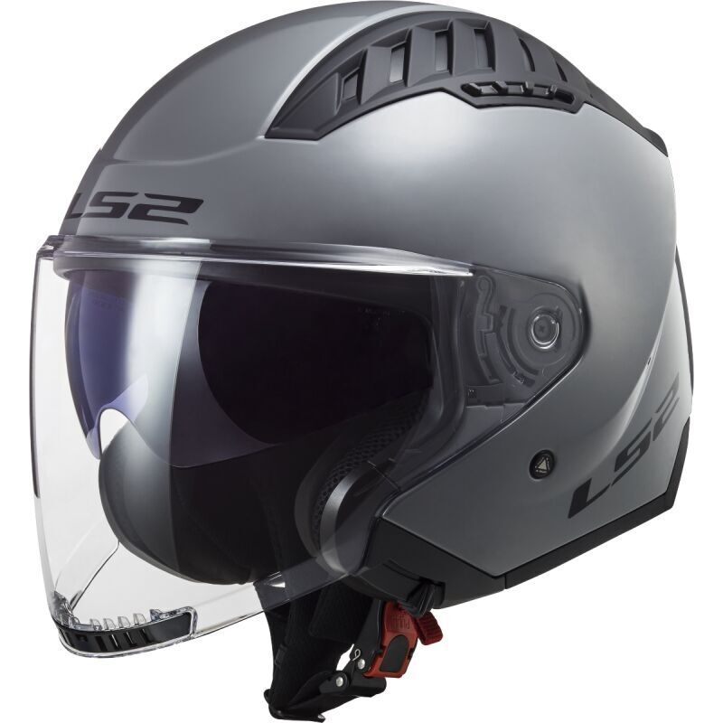 CASCO LS2 COPTER II GRIGIO LUCIDO