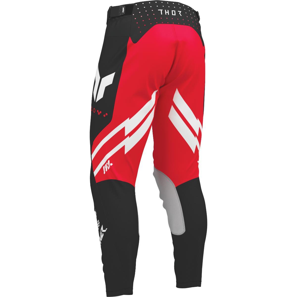 Completo Motocross Enduro Launchmode Futura rosso nero
