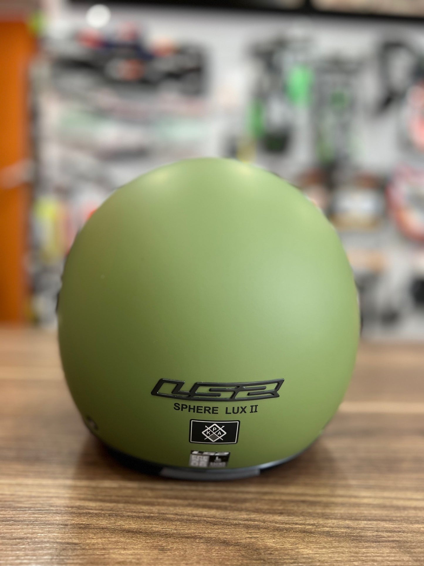 Casco Jet LS2 SPHERE LUX VERDE MILITARE OPACO