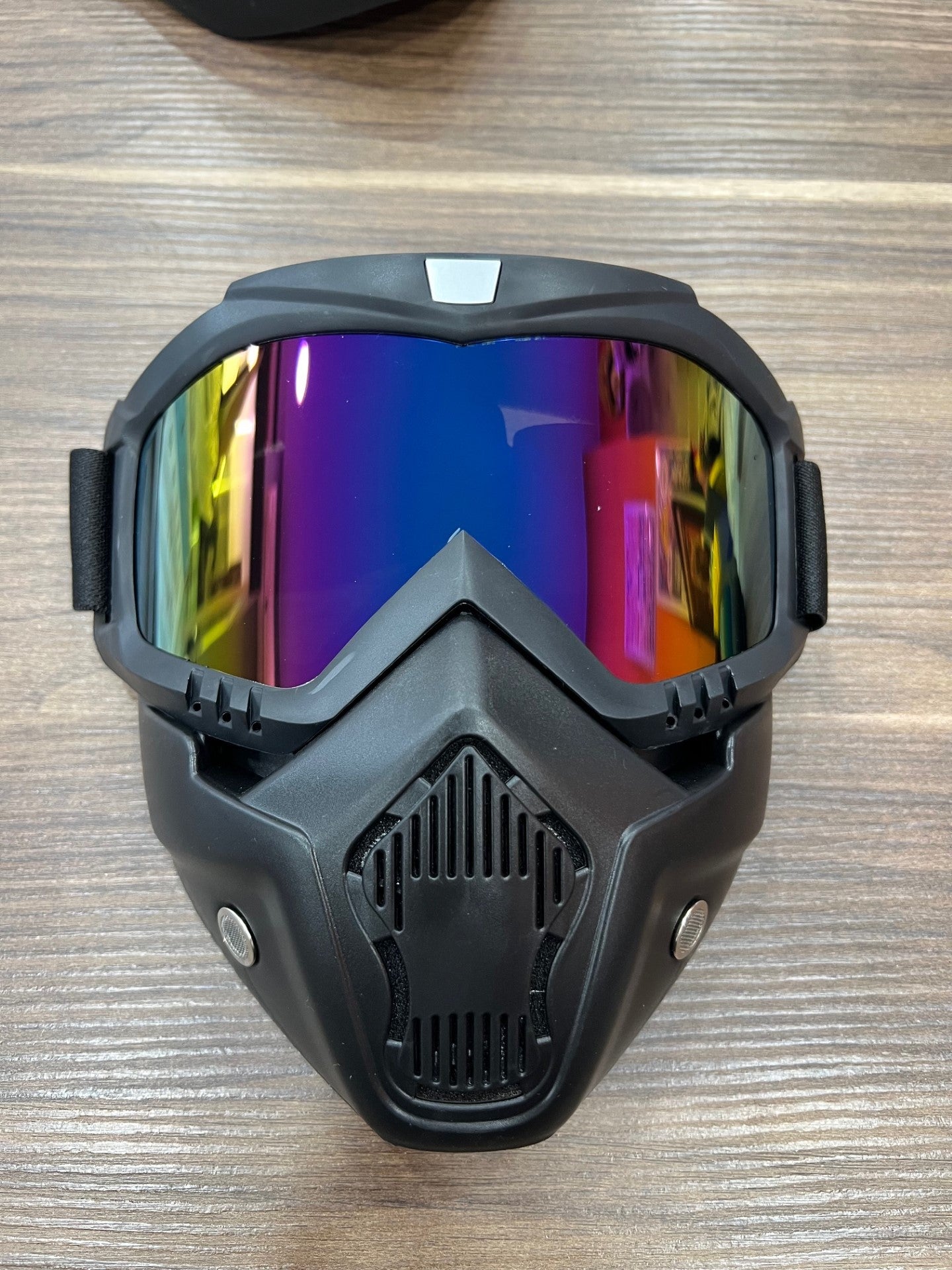 Casco Jet Ls2 Airflow 2 MASK nero opaco