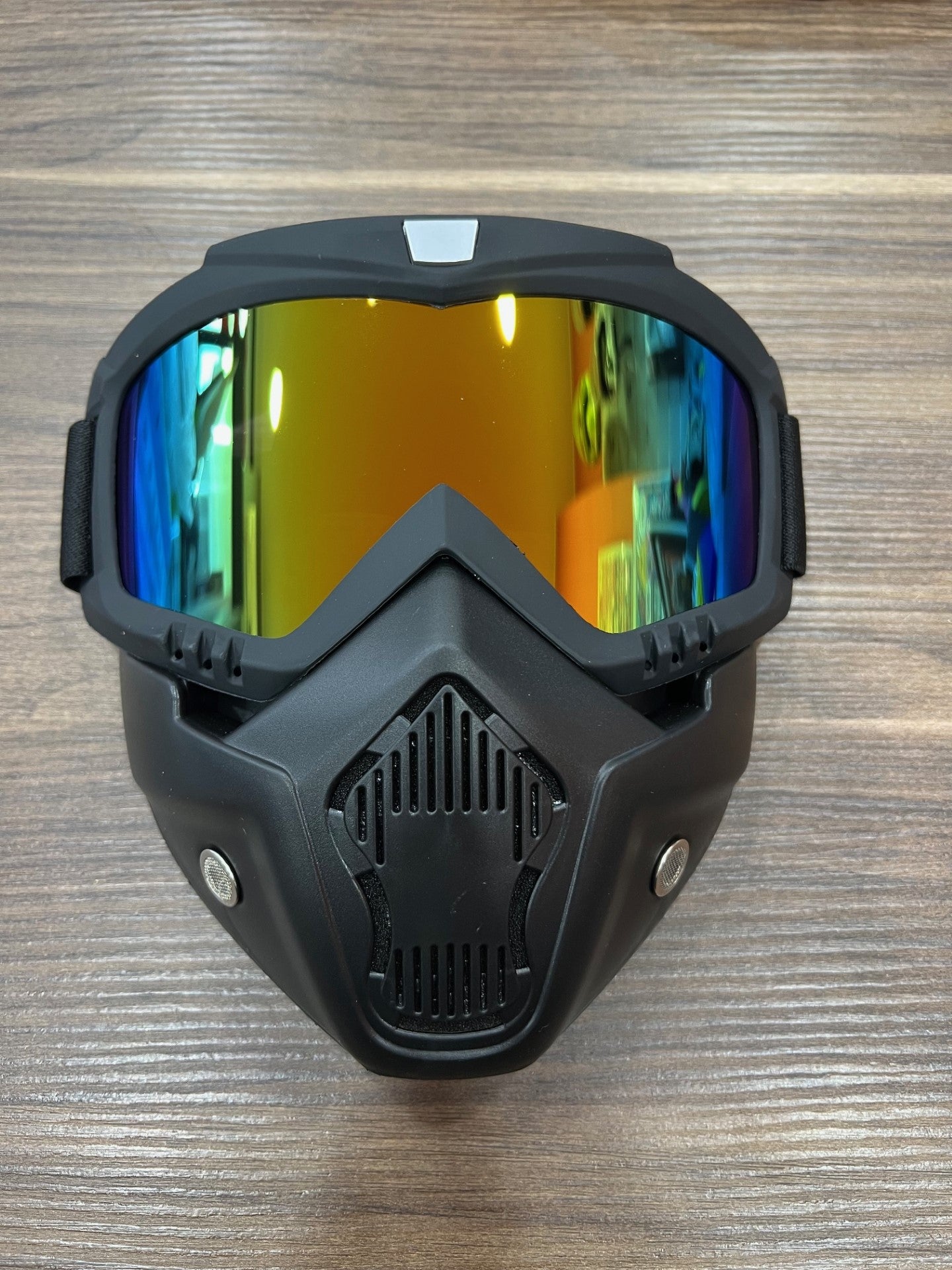 Casco Jet Ls2 Airflow 2 MASK nero opaco