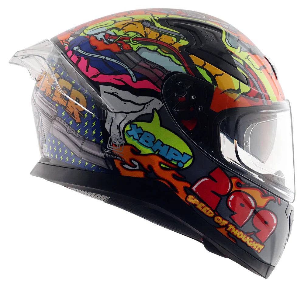 Casco moto AXOR Helmets APEX MULTICOLOR 299