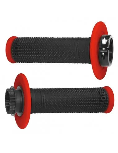 Manopole ProGrip 708 lock on rosso nero