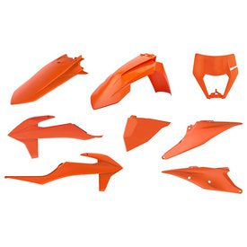 Kit plastiche Racetech ktm EXC-F EXC 20-22 arancio