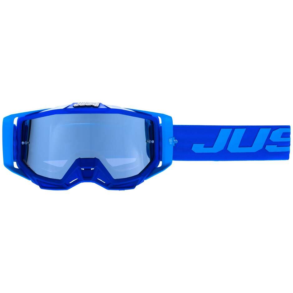 Mascherina JUST1 IRIS 2.0 LOGO BLU