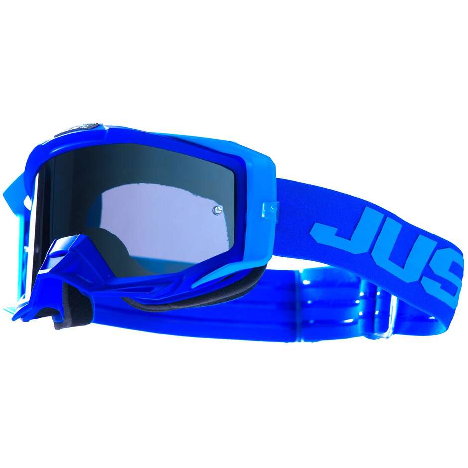 Mascherina JUST1 IRIS 2.0 LOGO BLU