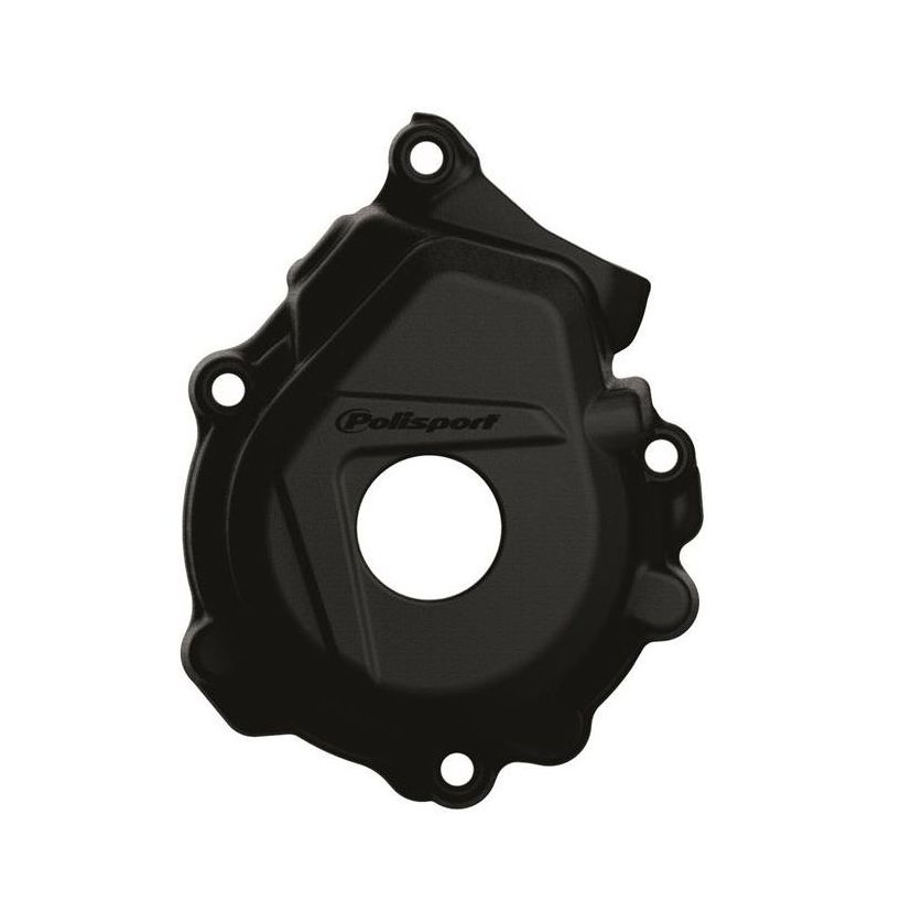 Protezione Carter Volano Polisport Husqvarna nero