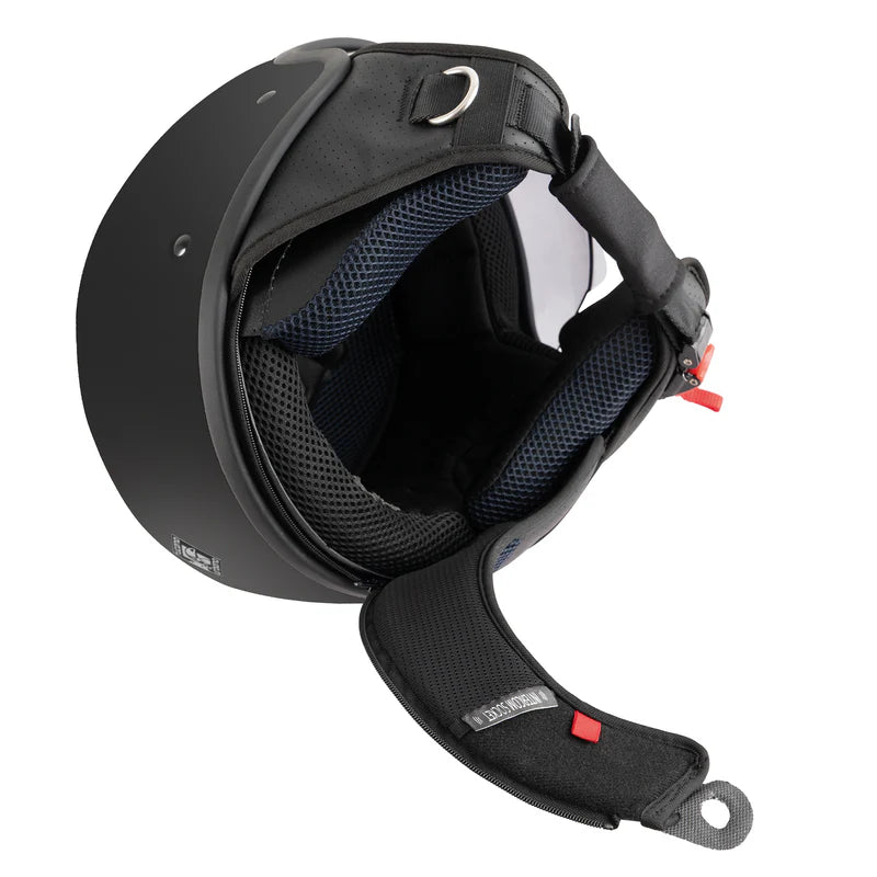 Casco Jet Tucano Urbano El Fresh 6.0 NERO OPACO