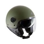 Casco moto Tucano Urbano EL'METTIN 6.0 VERDE OPACO