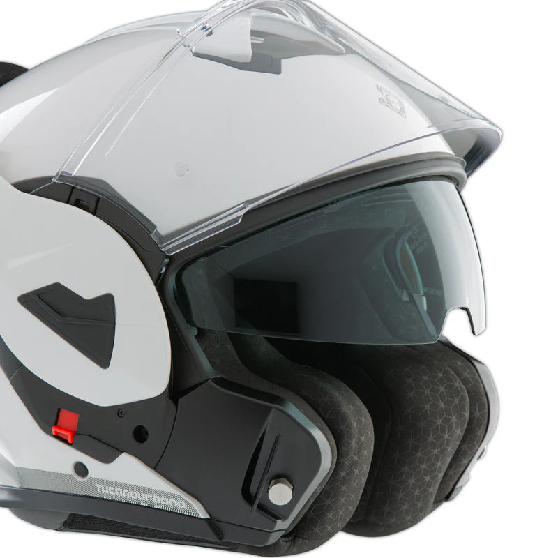 Casco modulare Tucano Urbano FASTFLIP BIANCO LUCIDO