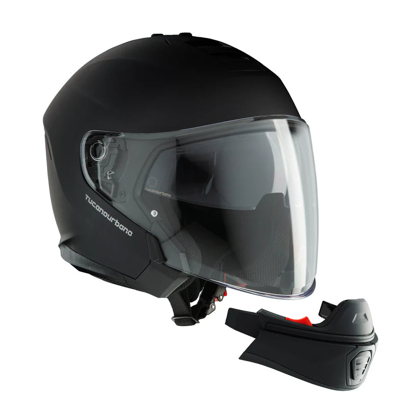 Casco modulare Tucano Urbano HYPERLINK NERO OPACO