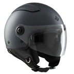 Casco Tucano Urbano Casco jet El´Fan matt NERO ANTRACITE