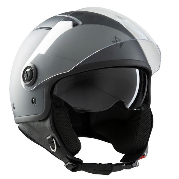 Casco Tucano Urbano Casco jet El´Fan matt NERO ANTRACITE