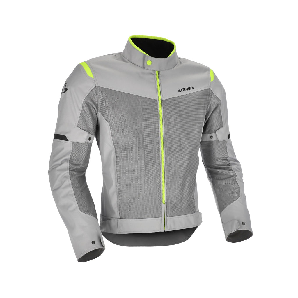 Giacca moto estiva Acerbis Ramsey Vented 2.0 GRIGIO GIALLO FLUO