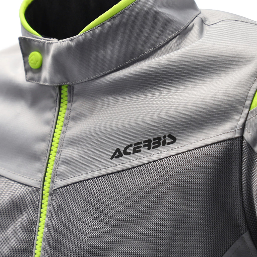 Giacca moto estiva Acerbis Ramsey Vented 2.0 GRIGIO GIALLO FLUO