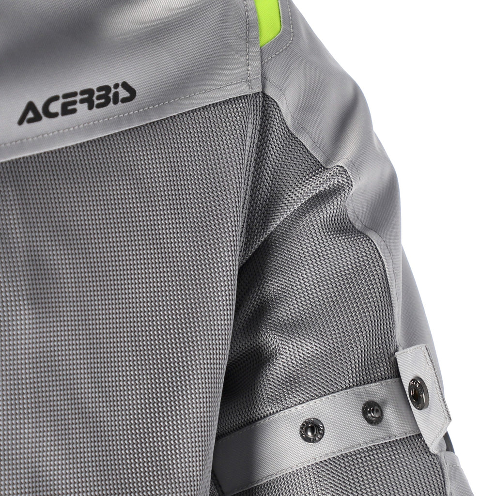 Giacca moto estiva Acerbis Ramsey Vented 2.0 GRIGIO GIALLO FLUO