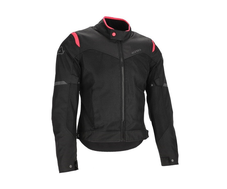Giacca moto estiva Acerbis Ramsey Vented 2.0 NERO ROSA DONNA