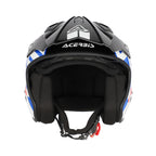 Casco Moto Jet Acerbis Aria 2206 Graphic ROSSO BLU