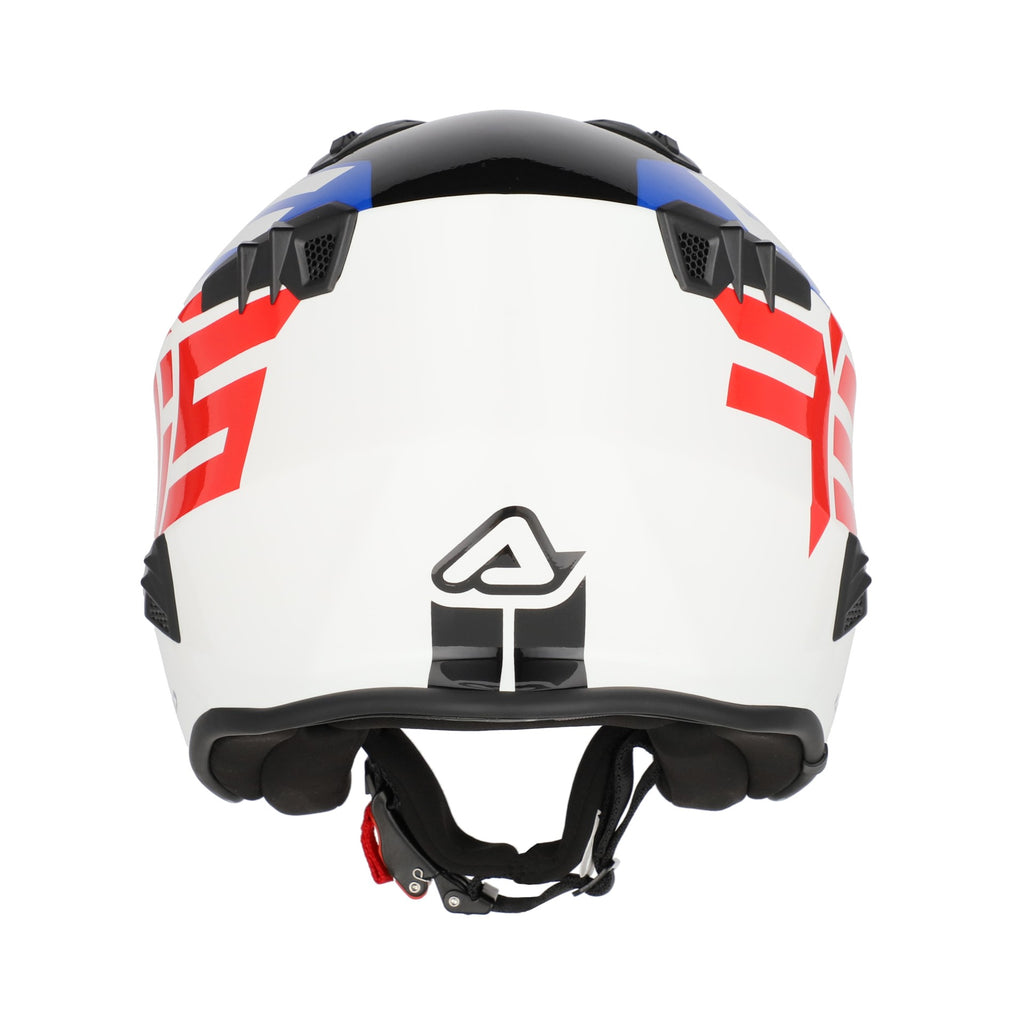 Casco Moto Jet Acerbis Aria 2206 Graphic ROSSO BLU