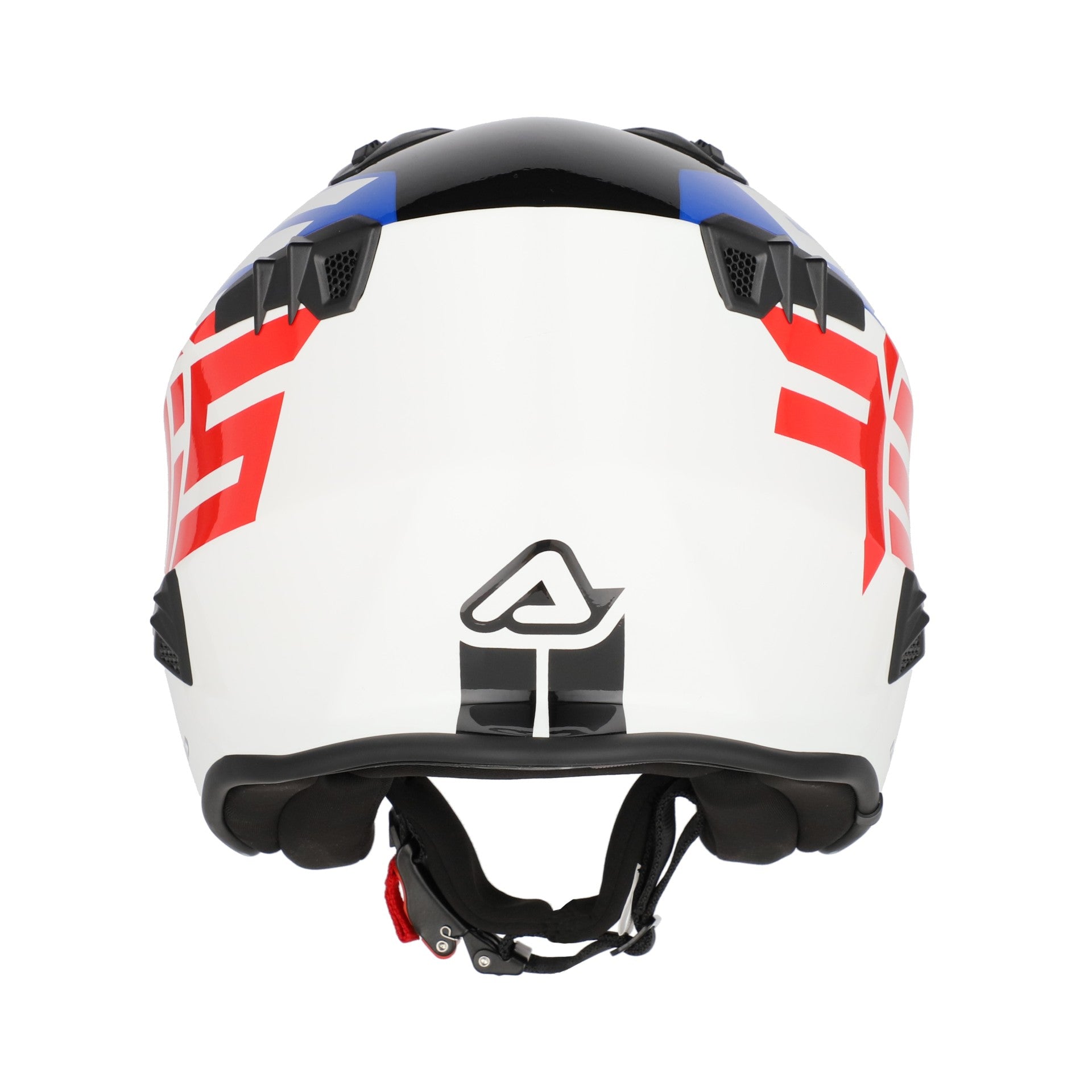 Casco Moto Jet Acerbis Aria 2206 Graphic ROSSO BLU