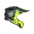 Casco Motocross Enduro Acerbis AIRSTRIKE-C CARBON NERO GIALLO FLUO