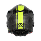 Casco Motocross Enduro Acerbis AIRSTRIKE-C CARBON NERO GIALLO FLUO