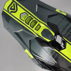 Casco Motocross Enduro Acerbis AIRSTRIKE-C CARBON NERO GIALLO FLUO