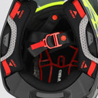 Casco Motocross Enduro Acerbis AIRSTRIKE-C CARBON NERO GIALLO FLUO