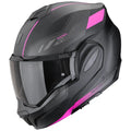 Casco modulare Scorpion EXO-TECH EVO SOCIUS - NERO OPACO / ROSA