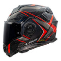 Casco modulare LS2 FF901 ADVANT X CARBON ROSSO