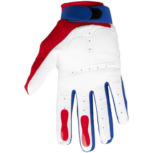 Guanti motocross enduro 100% Langdale ROSSI BIANCHI BLU