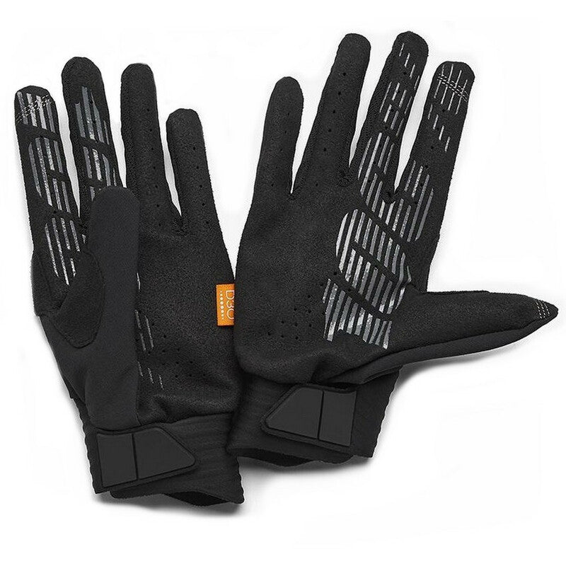 Guanti motocross enduro con protezioni 100% Cognito giallo fluo